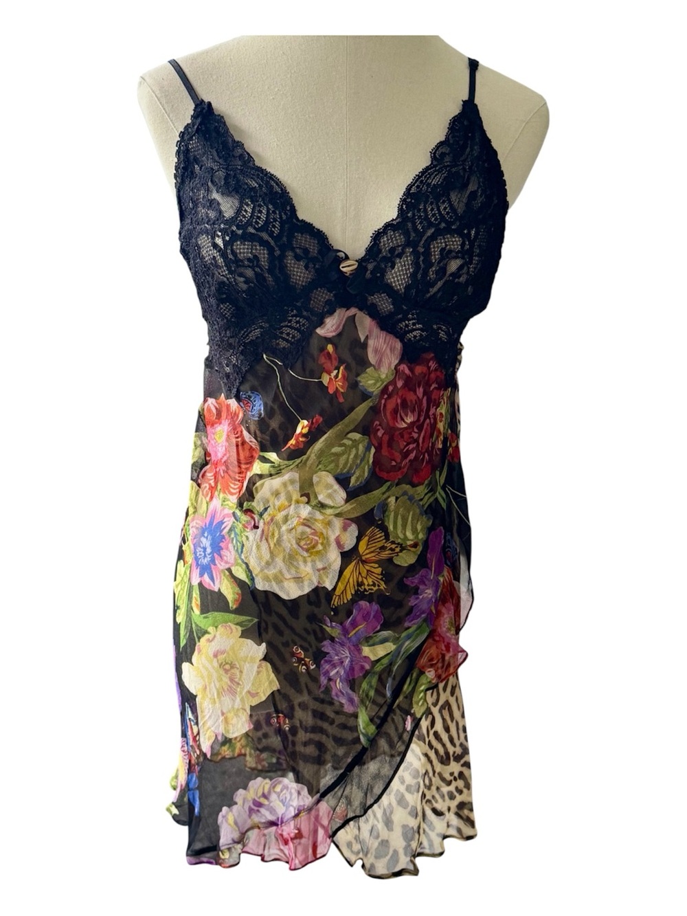 Vintage Jonquil by Diane Samandi for Neiman Marcus 100% Silk 2-Piece Set - Picture 3 of 14